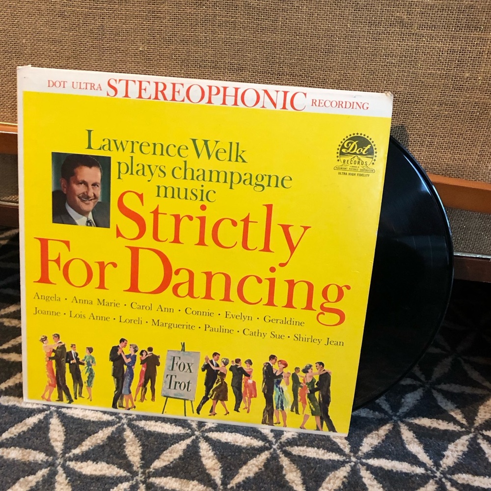 60's "Strictly for Dancing" Lawrence Welk Record - 60's Ballroom Dance Album